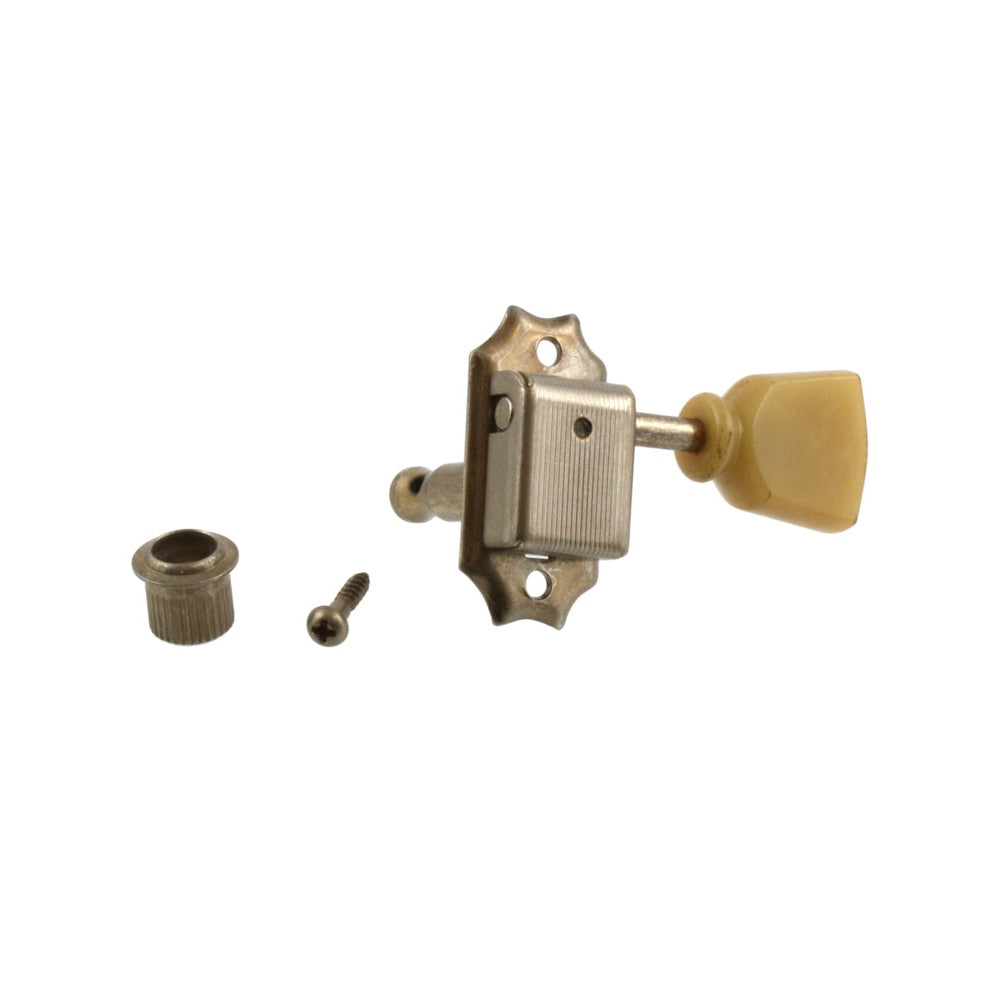 SD90 Vintage-Style 3 Aside Vintage Aged / Relic Nickel Finish Tuning Machines