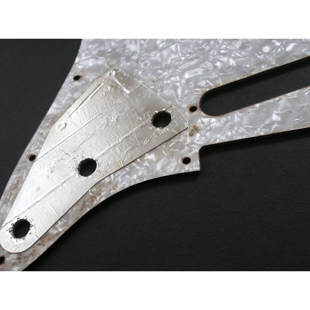 RetroVibe Collection Strat Pickguard With Artificial Relic, Modelled On A 1969 Strat Pickguard