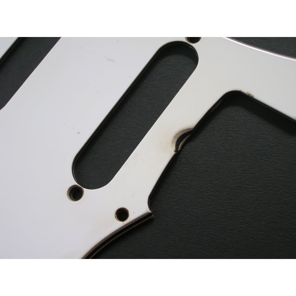 RetroVibe Collection Strat Pickguard With Artificial Relic, Modelled On A 1969 Strat Pickguard