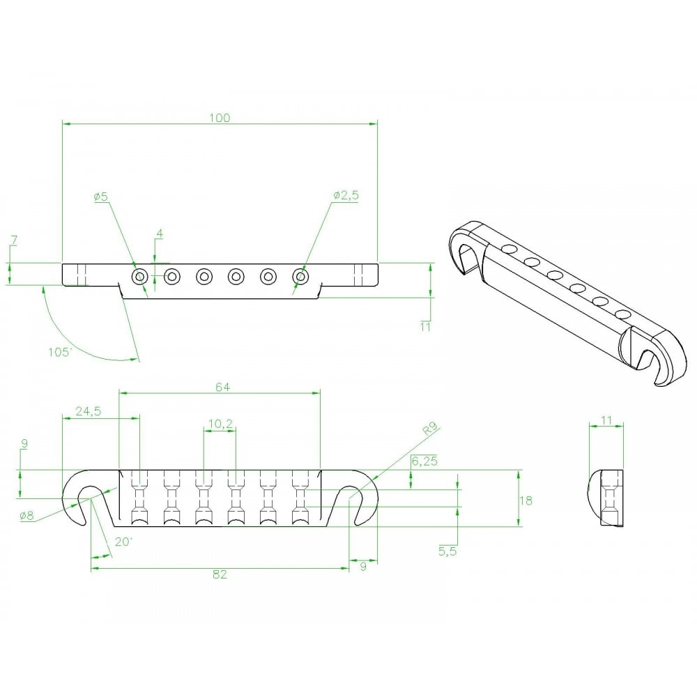 The 'STAYPUT' Tailpiece
