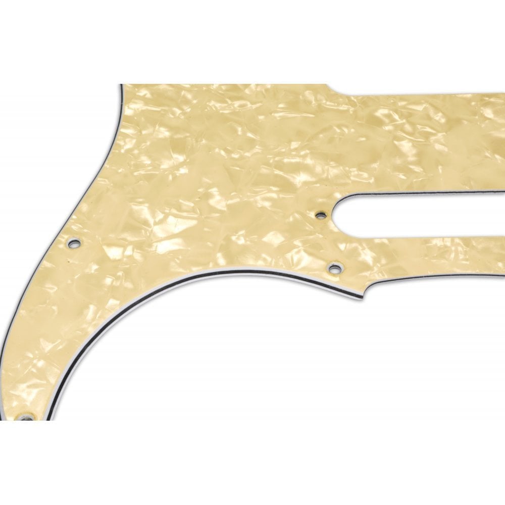 Strat Voodoo - Cream Pearl C/B/C Lamination