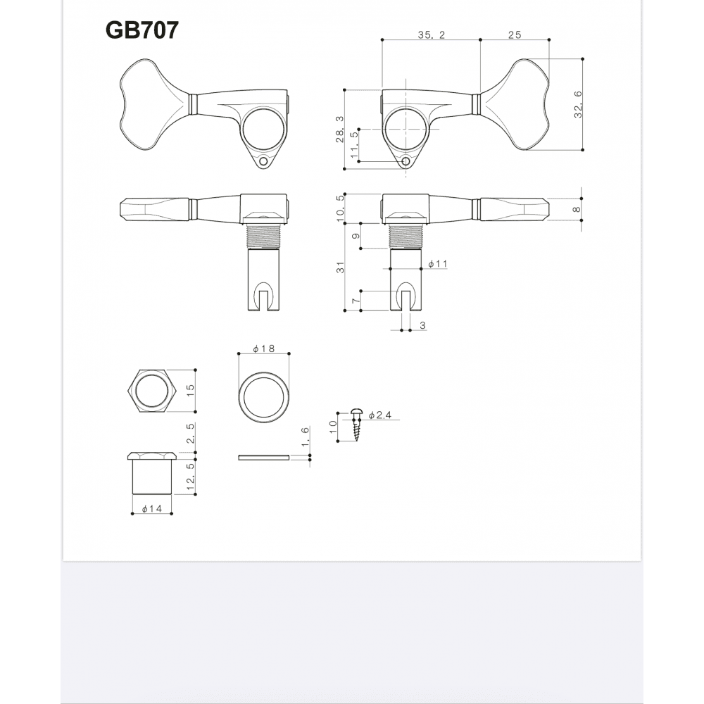 Mini Bass Machineheads 2 Aside