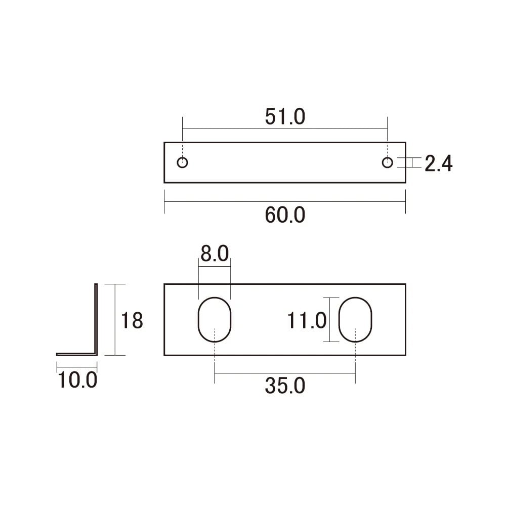 Potentiometer Bar Bracket For Fender Jazzmaster and Jaguar