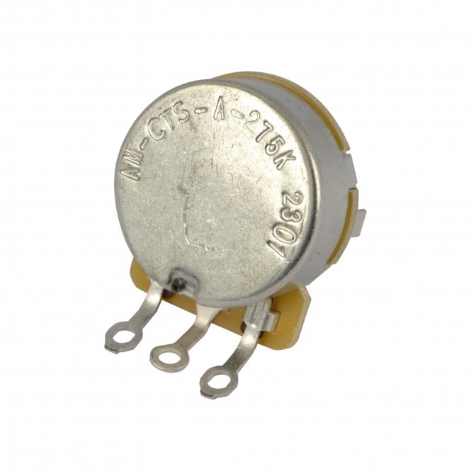 Guitar Pot, 250k (275k) Split Shaft Pot Premium 450 Series 9% Tolerance for Single Coil Pickups