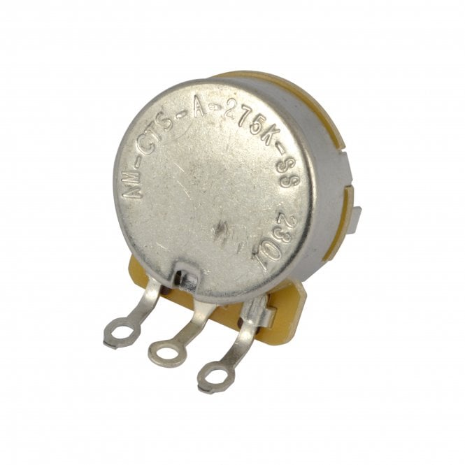 Guitar Pot, Solid Shaft 250k (275k) ideal for Fender Telecasters, Premium 450 Series Pot with 9% Tolerance