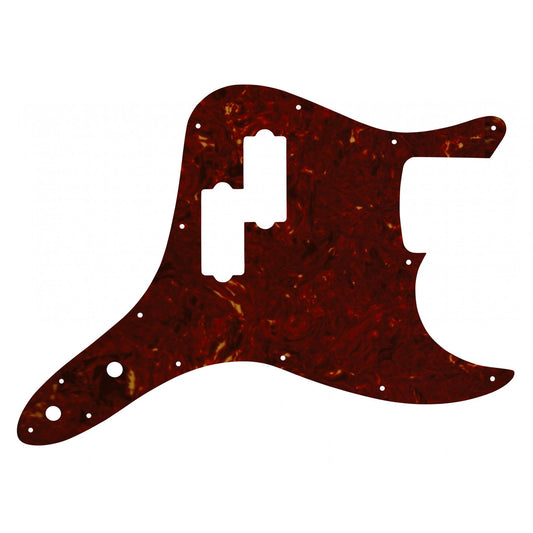 Mark Hoppus Jazz Bass - Light Brown Celluloid Tortoiseshell W/B/W Lamination 2011 to current model 495