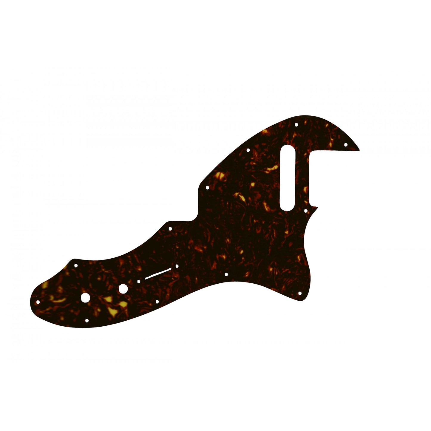 1969 Tele Thinline - Dark Brown Celluloid Tortoiseshell W/B/W Lamination