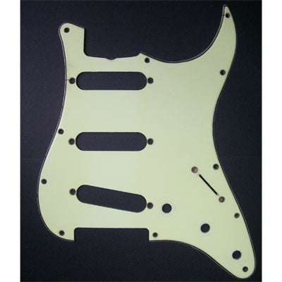 Strat Pickguard With Artificial Relic, Modelled On A 1964 Strat Pickguard