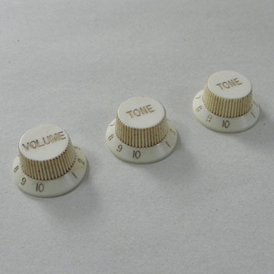 62 Strat Relic Control Knob Set
