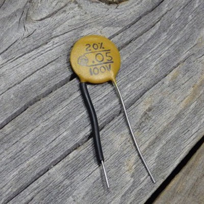 Re-Issue "F69" 1969 Ceramic Capacitor - 0.05 µF