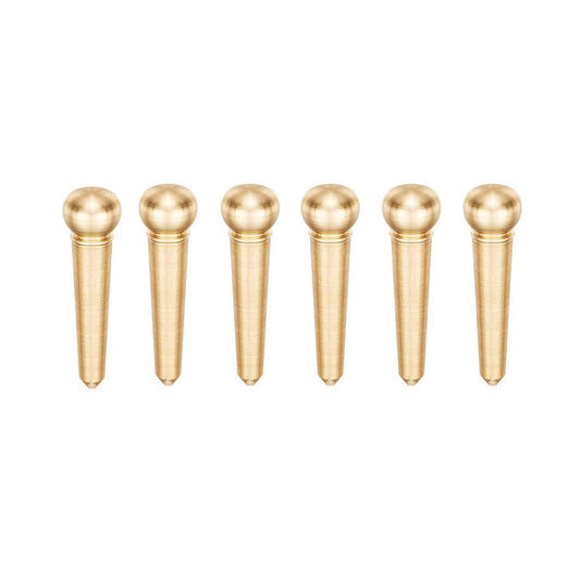 Brass Bridge Pins - Set Of 6
