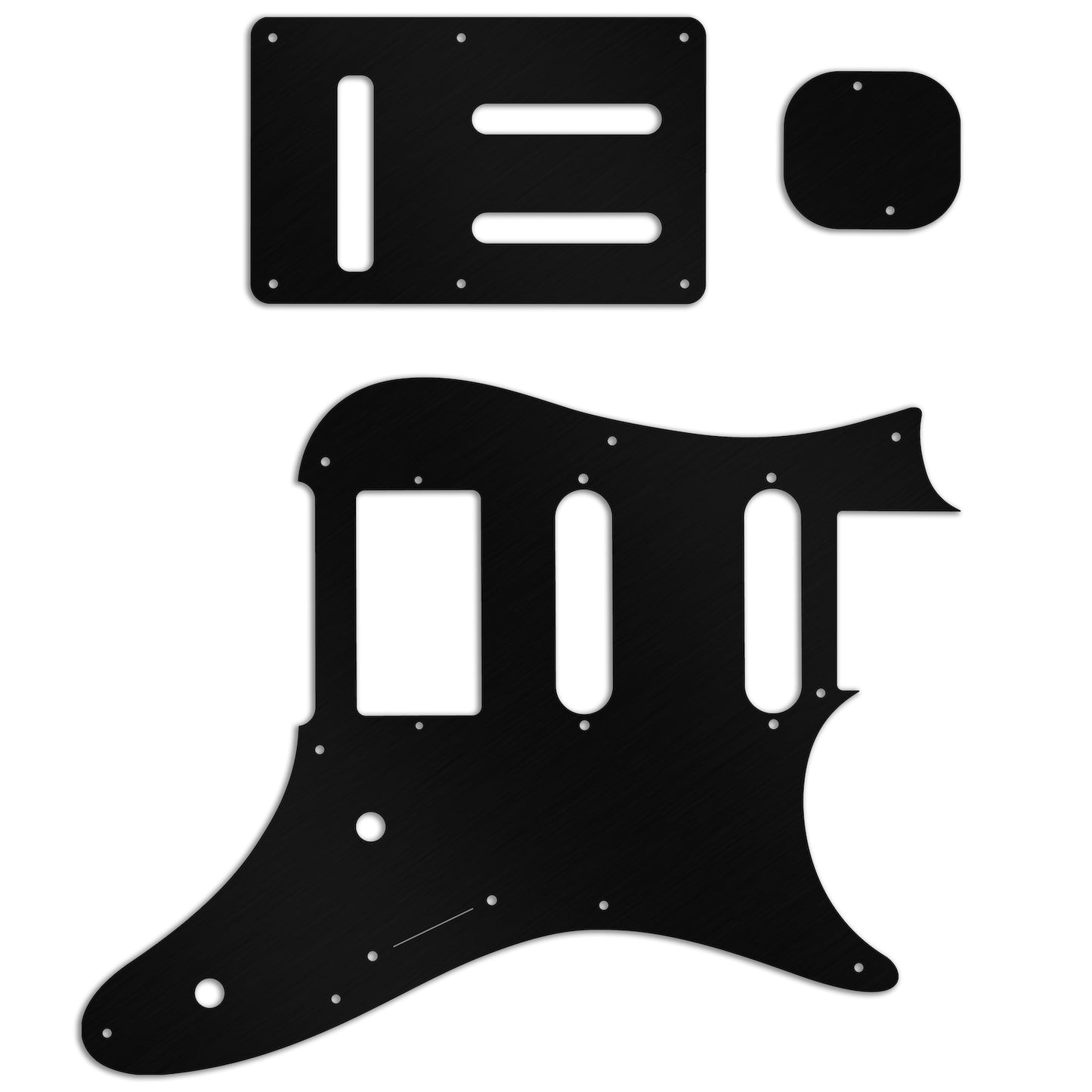 Replacement Pickguard and Backplates for Ibanez Prestige AZ2204 - Bakelite
