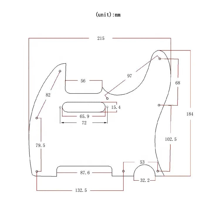 Tele – Parchment 3 Ply (Pre-Made)