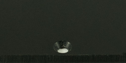 Replacement Pickguard and Backplates for Ibanez Prestige AZ2204 - Solid Shiny Black .090" / 2.29mm thick, with bevelled edge