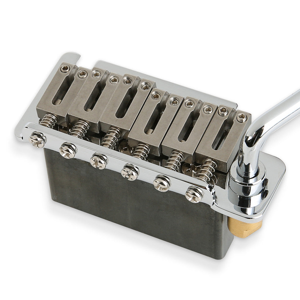 Contemporary Two Pivot Mount Tremolo With Stainless Steel Block Saddles