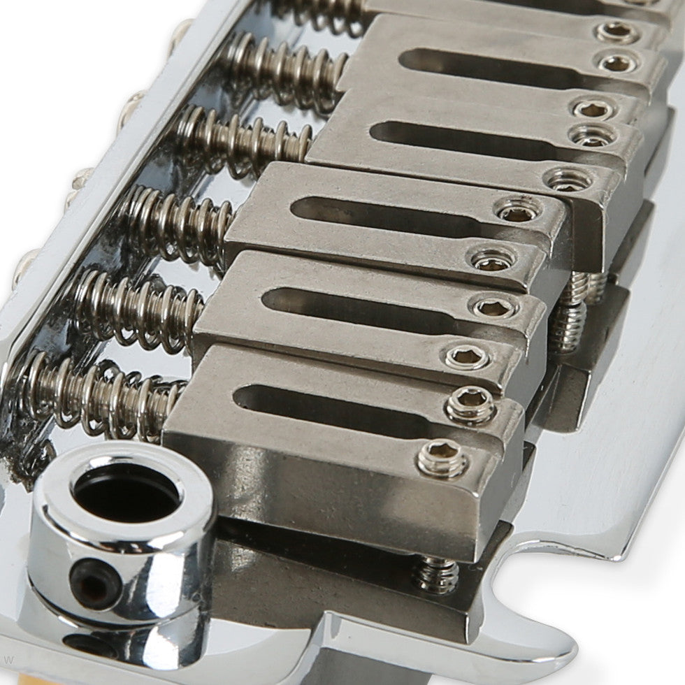 Contemporary Two Pivot Mount Tremolo With Stainless Steel Block Saddles