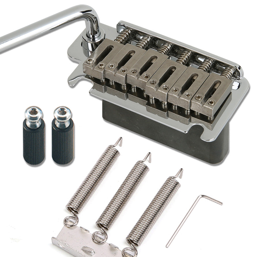 Contemporary Two Pivot Mount Tremolo With Stainless Steel Block Saddles