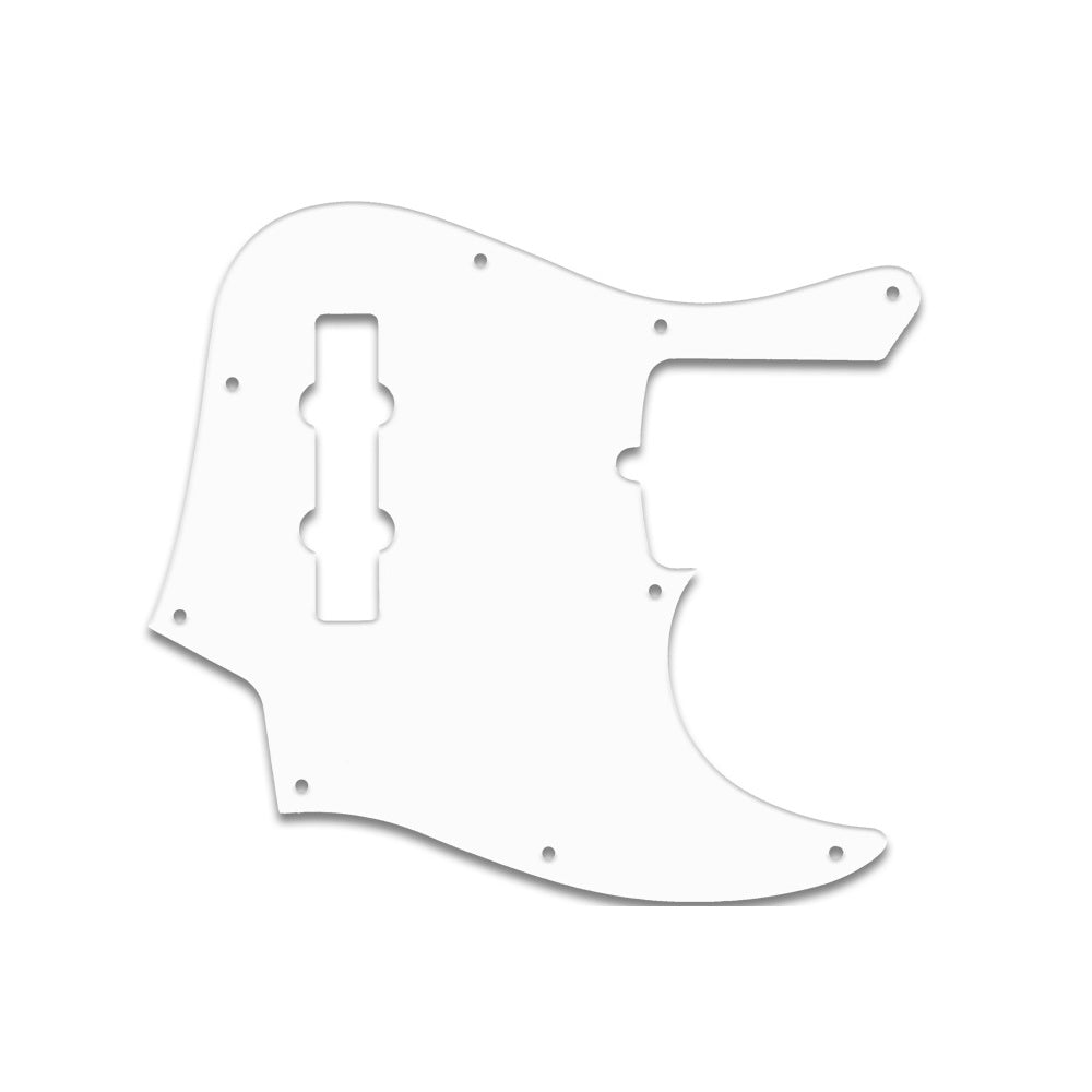 Jazz Bass American Deluxe 4 String (21 fret) - White Black White