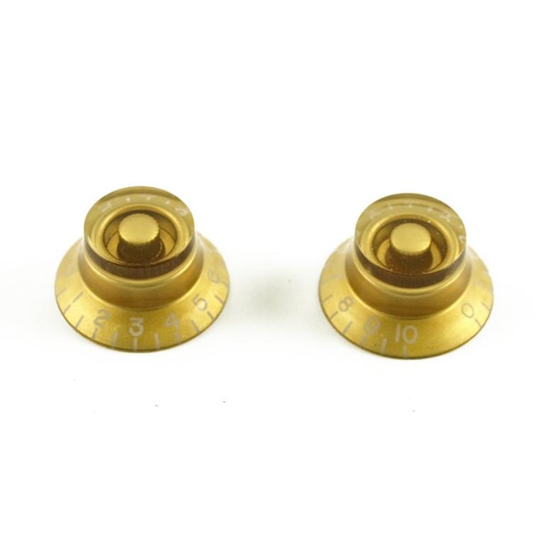 Bell Knob (Set of 2) Gold, USA fit and CTS pots