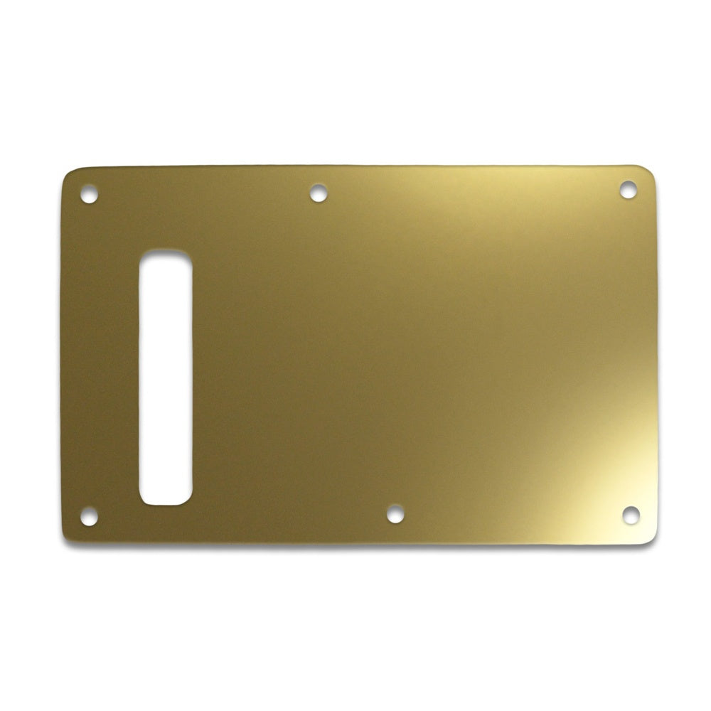 Strat Backplate - Gold Mirror