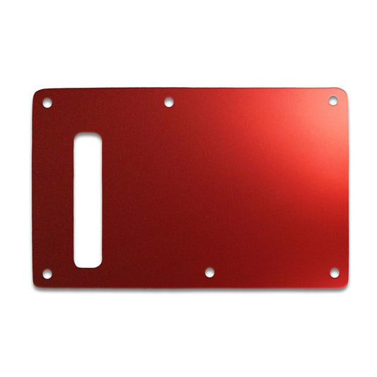 Strat Backplate - Red Mirror