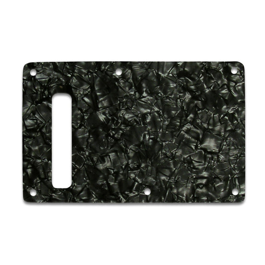 Strat Backplate - Black Pearl/White/Black 3 Ply
