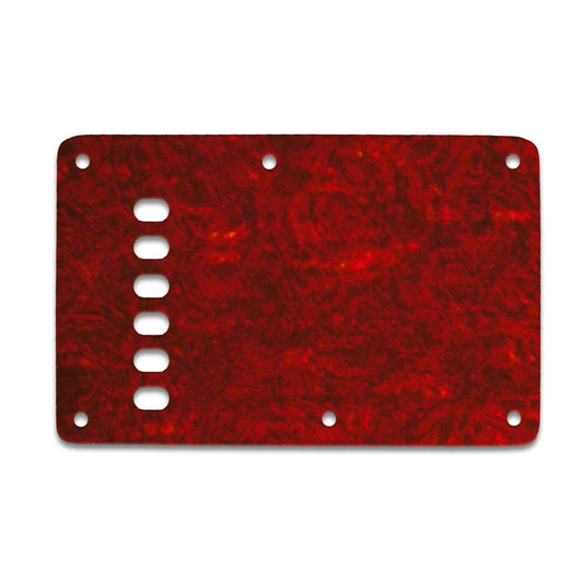 Strat Backplate Vintage - Tortoise Shell Red