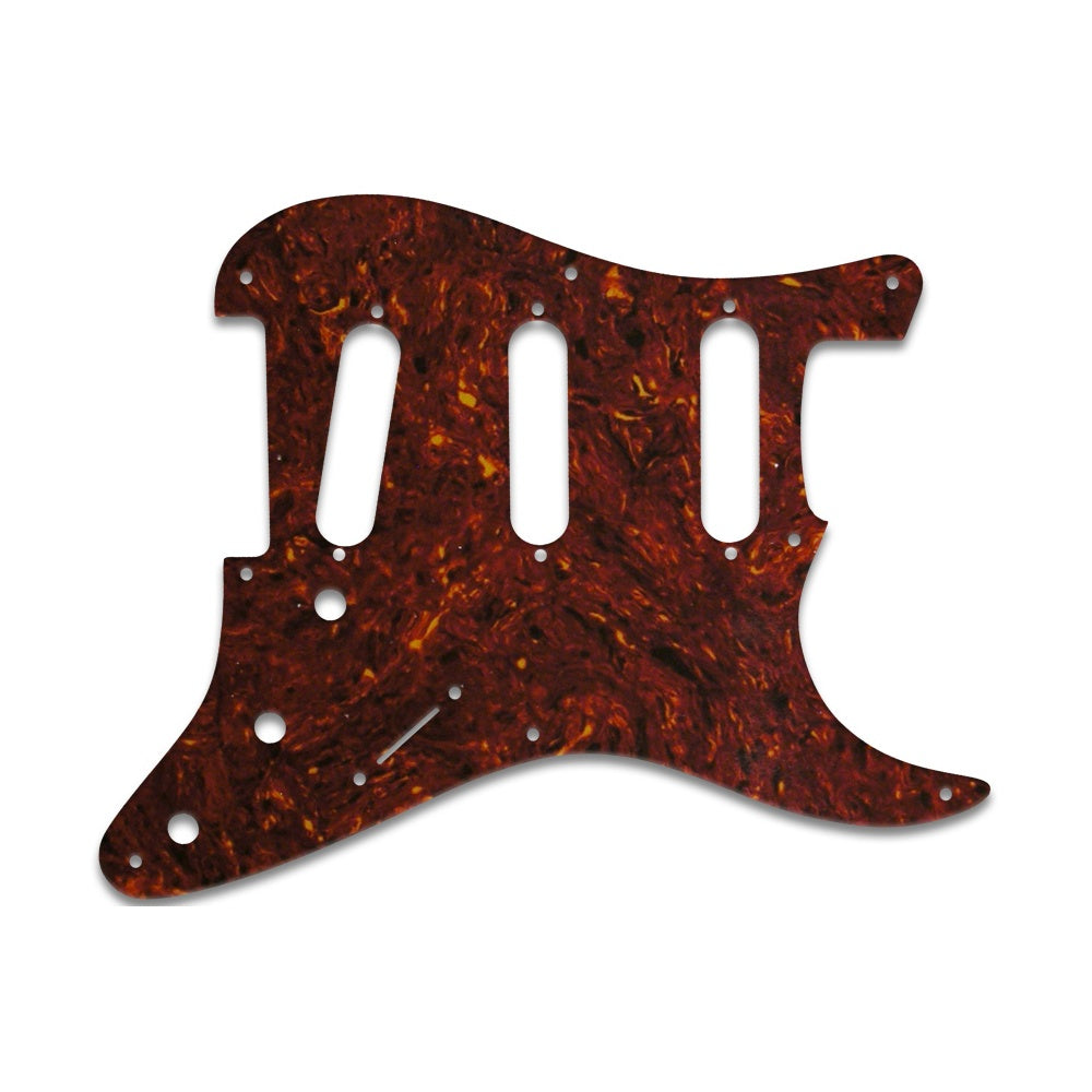 Eric Johnson/Eric Clapton/Stevie Ray Vaughan Signature Strats - Single Ply .070 (1.77mm) Semi-Transparent Tortoise Shell, No Bevelled Edge