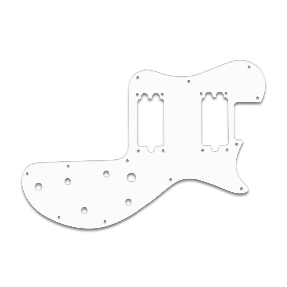 Sonex - Solid Shiny White .090" / 2.29mm thick, with bevelled edge