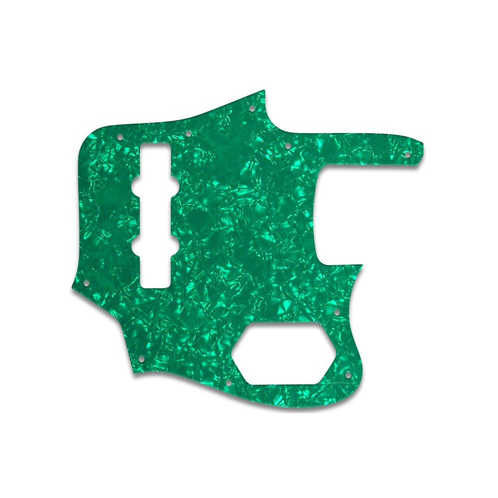 Jaguar Bass CIJ - Green Pearl W/B/W Lamination