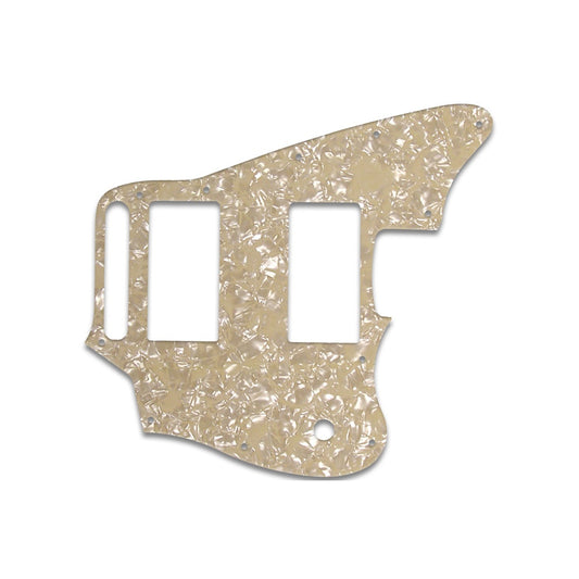 Fender Blacktop Series Jaguar - Cream Pearl C/B/C Lamination