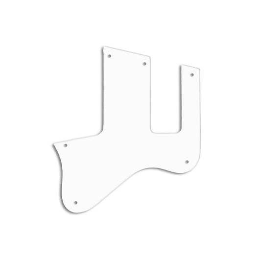 Les Paul Special Double Cutaway Custom Shop VOS - Solid Shiny White .090" / 2.29mm thick, with bevelled edge