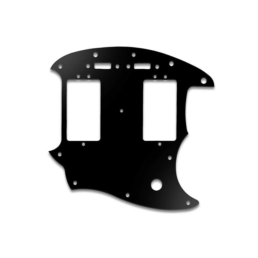 Pawn Shop Mustang Special - Matte Black .090" / 2.29mm thick, with bevelled edge.