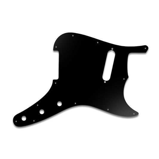 Musicmaster - Matte Black .090" / 2.29mm thick, with bevelled edge.