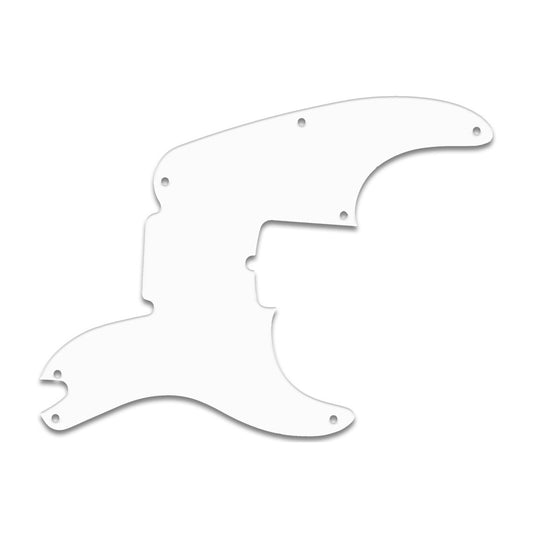 60th Anniversary Precision Bass - Thin Shiny White .060" / 1.52mm Thickness, No Bevelled Edge