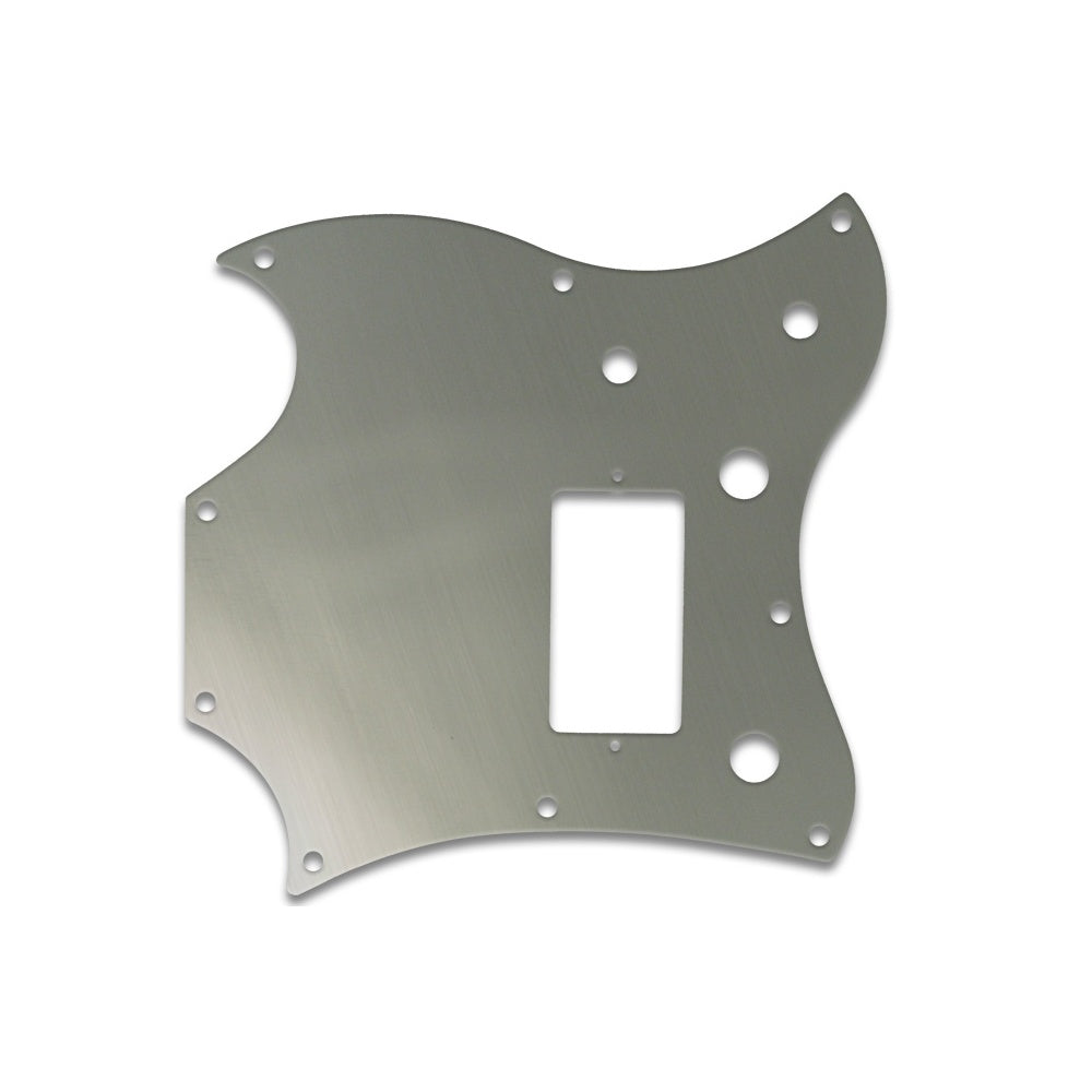 2011 Gibson Sg Melody Maker - Brushed Silver (Simulated)