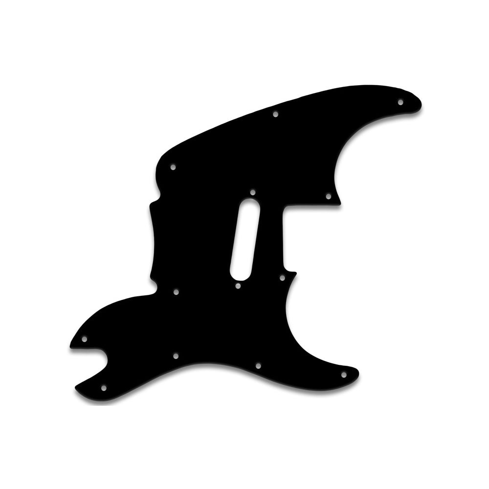 Fender Squier 51 Guitar - Thin Shiny Black .060" / 1.52mm Thickness, No Bevelled Edge