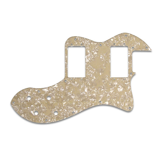 Fender Tele Thinline Deluxe Classic Player - Cream Pearl C/B/C Lamination