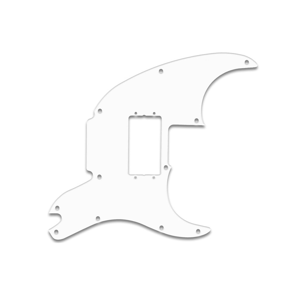 Pawn Shop 72 Telecaster - Thin Shiny White .060" / 1.52mm Thickness, No Bevelled Edge