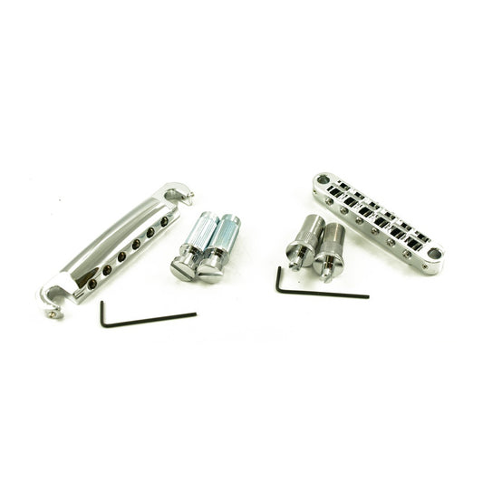 Locking Metric Tune-O-Matic/Tailpiece Set (Large Posts)