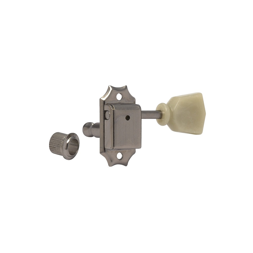 SD90 Locking 3 Aside Vintage Style Tuning Machines Nickel