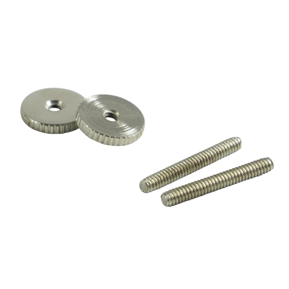 ABR-1 Post and Thumbwheel Set Vintage Steel Heavy Knurl (US Made)