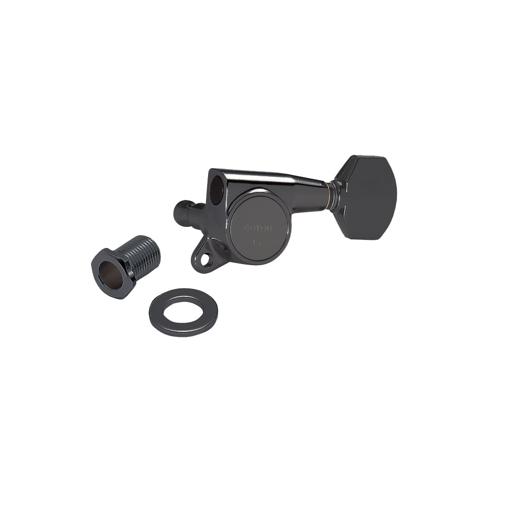 SG381 Series 3 Aside Tuning Machines with Straight-Sided Mini Buttons 16:1 Gear Ratio