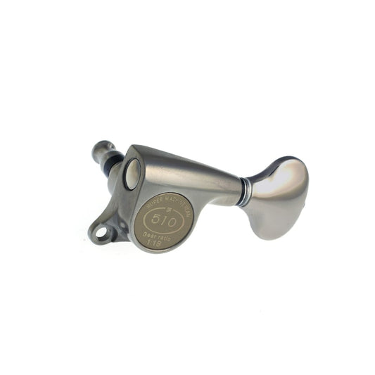510Z Series 6 In Line Tuning Machines X-Nickel Finish 18:1 Gear Ratio