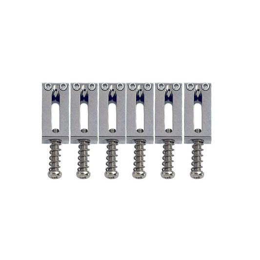 Contemporary Telecaster Replacement Saddles Brass 10.8mm Width