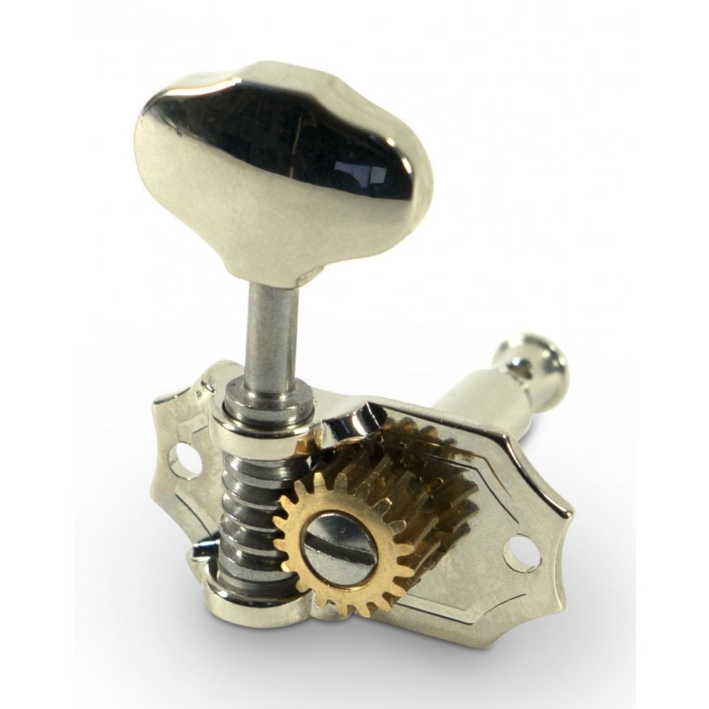 open gear tuning machines KlusonPrestige 18:1 Gear Ratio Open Gear 3+3 Rear Mounted Tuning Machines