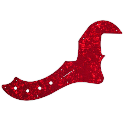 Fender 4 String American Deluxe or American Elite Dimension Bass IV - Red Pearl W/B/W Lamination
