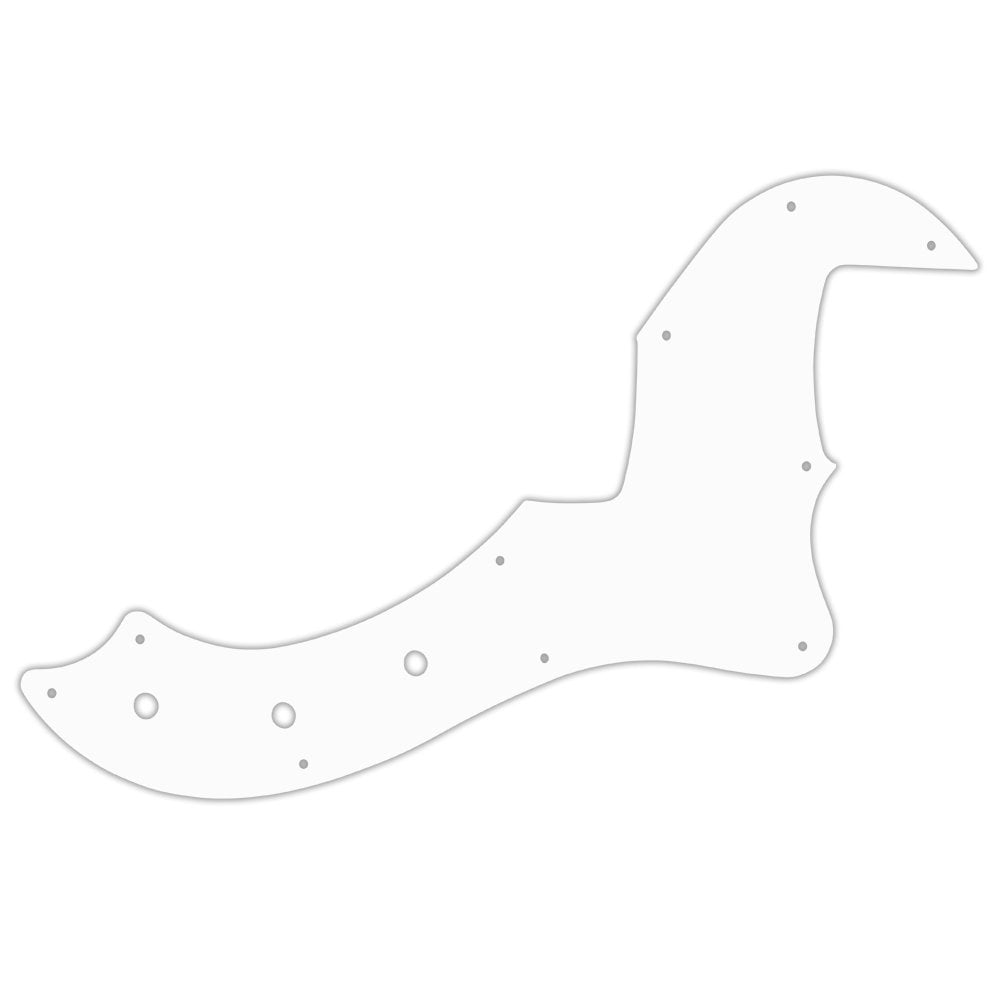 Fender American Standard Dimension Bass V - Solid Shiny White .090" / 2.29mm thick, with bevelled edge