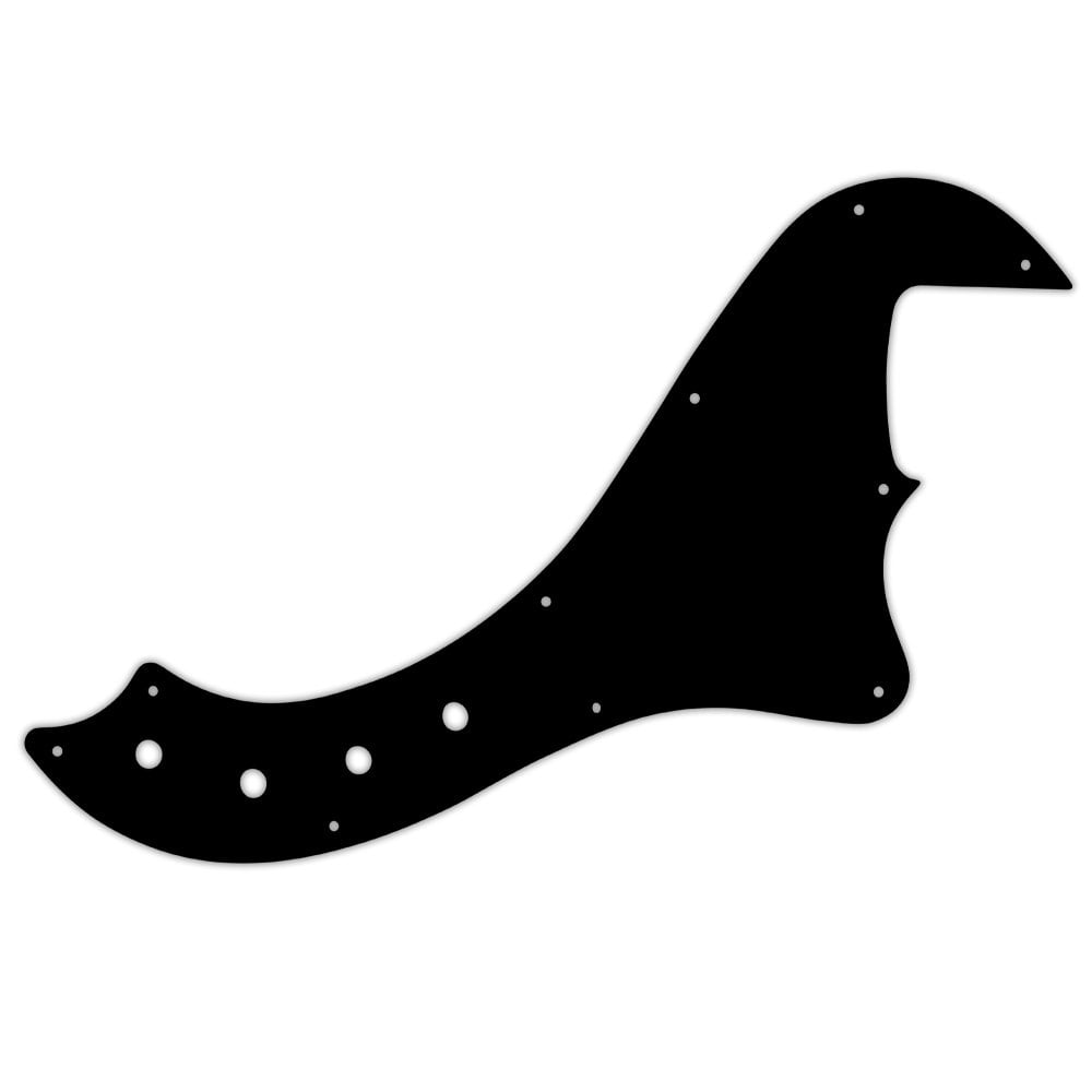 Squier by Fender Deluxe Dimension Bass IV - Black White Black