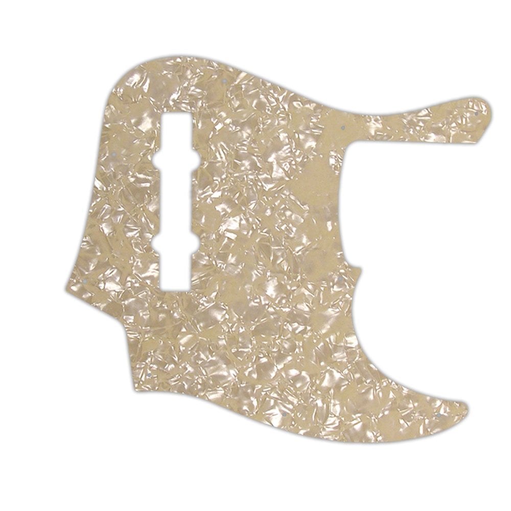 American Elite Jazz Bass 5 String -  Cream Pearl C/B/C Lamination